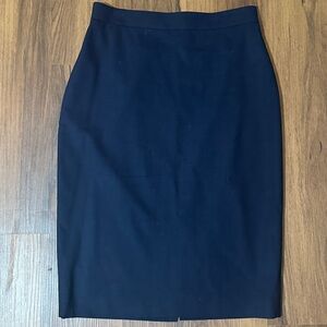 Banana Republic Dark Blue Pencil Skirt